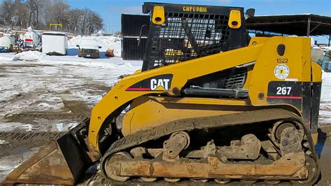 cat 267 loader track adjustment